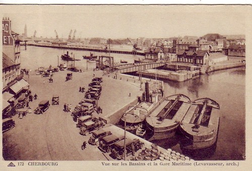 Cpa normandie cherbourg vue - normandie,