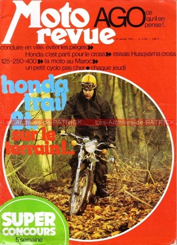 Moto revue 2158 honda 125 - moto,