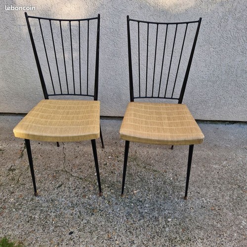 Paire chaises vintage - de,