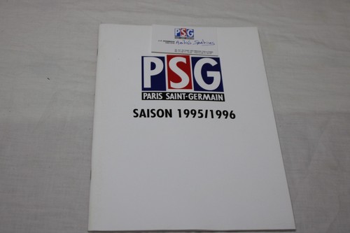 Guide officiel psg 1995 - psg, 1995/96