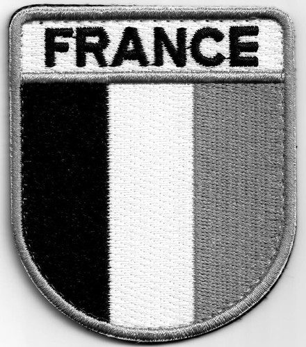 Ecusson france brode - france,
