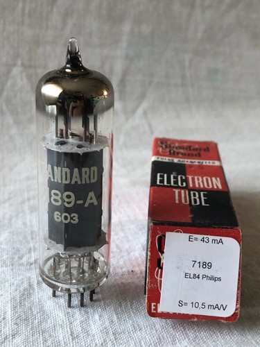 7189 e84l el84 - 6bq5, philips