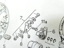 Pour Dansi Volano MSL 105 Pointe De Contact Accensione CONTACT POINT ZÜNDKONTAKT
