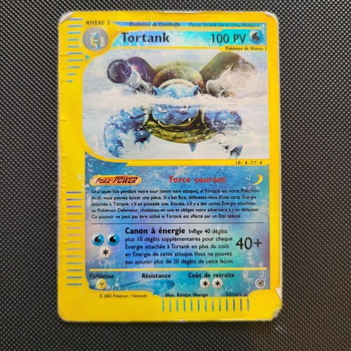Carte pokémon tortank 165 - pokémon,