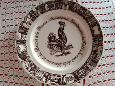 ASSIETTE COQ K§G LUNEVILLE