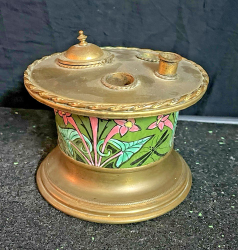 Encrier porcelaine - , de