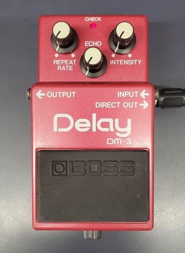 Pédale effets boss 3 - boss, dm-3