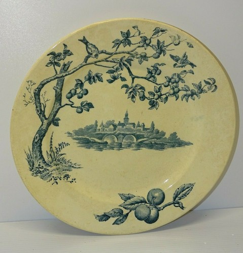 Belle ancienne assiette - ancienne,