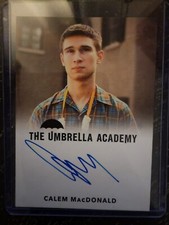 THE UMBRELLA ACADEMY - Calem MacDonald as Young  Dave Katz AUTOGRAPH CARD