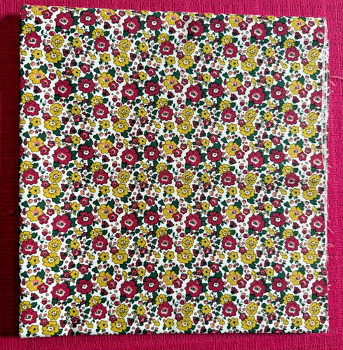 Tissu ancien coton cretonne - tissu,