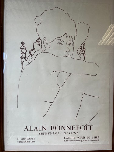 Alain bonnefoit affiche - alain,