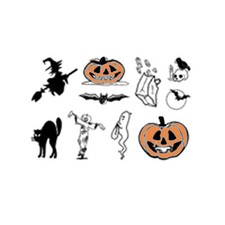 TAMPONS TRANSPARENTS HALLOWEEN