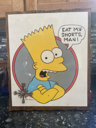 Bart simpson wall clock - bart,