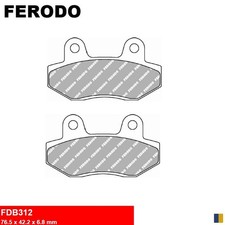 Plaquettes Ferodo de frein