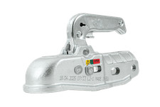 Attelage à boule pour remorque de 3 000kg avec timon tubulaire de 50 mm,en fonte