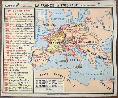 Ancienne carte scolaire - 🌏,