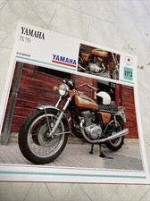 Yamaha TX750 1972 750 TX fiche