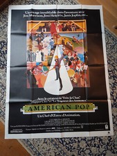 Affiche 1982 AMERICAN POP Ralph Bakshi MEWS SMALL Ron Thompson 120x160