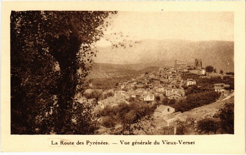 Cpa route des pyrénées - route,