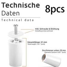 8 butées robustes pour volets