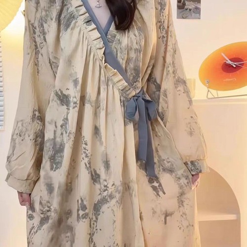 Robe nuit midi pour femme - robe,