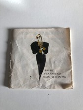 🐈‍⬛  rare Catalogue Barbie 1ère exposition 1985