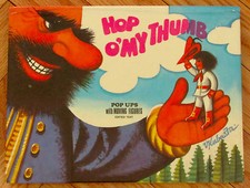 HOP O'MY THUMB Pop Ups & Moving Figures Book 1973 V Kubasta L1