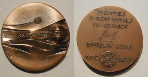 Médaille année rotative - année, 1985