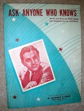 1947 ASK ANYONE WHO KNOWS
