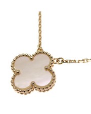 Preloved Van Cleef & Arpels Vintage Alhambra White MotherofPearl Pendant Women