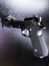 Support magnétique pistolet 9mm pour coffre fort