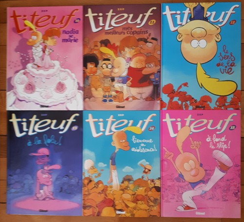 Titeuf tomes 10 - 11, 12