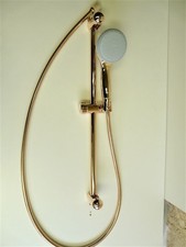 Barre de Douche Grohe Tempesta Rose-Or (Cyprum), 600mm, Ensemble de Tringle