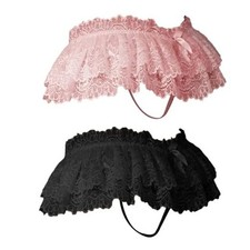 Sissy Lace Panties Men Ruffled