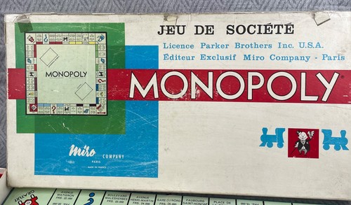 Monopoly vintage miro paris - vintage,