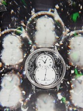 PUBLICITE ADVERTISING  2012   JACQUES DROZ  montre  grande seconde