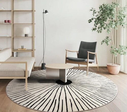 Tapis rond laine - rond,