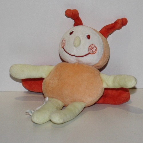 Doudou abeille sucre orge - abeille,