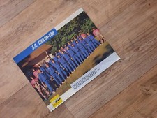 POSTER Onze Mondial S.C.T.V. Sporting Toulon Var 1989 / 1990  POSTER ORIGINAL