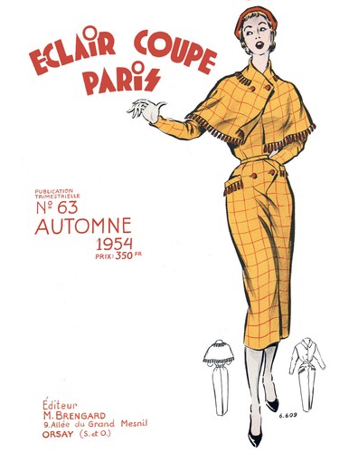 1954 fall eclair coupe - 1954, paris