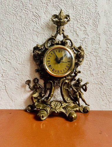 Horloge cheminée laiton - de,