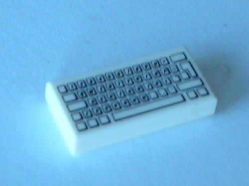 Lego white tile ref - lego, 3069bpb030