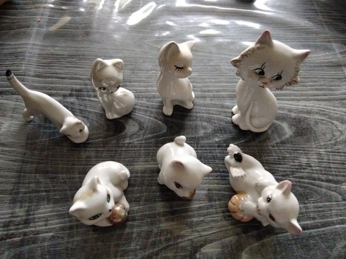Lot figurines chat - lot,