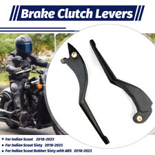 Noir Levier de frein d'embrayage Pour Indian Scout Sixty Bobber Sixty 2018-2023