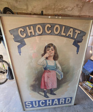 Affiche chocolat suchard circa - chocolat,
