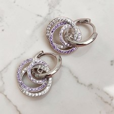 Boucles D'oreilles En Argent