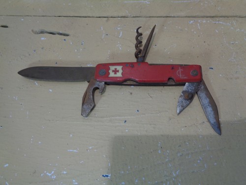 Ancien couteau suisse - ancien, marqué