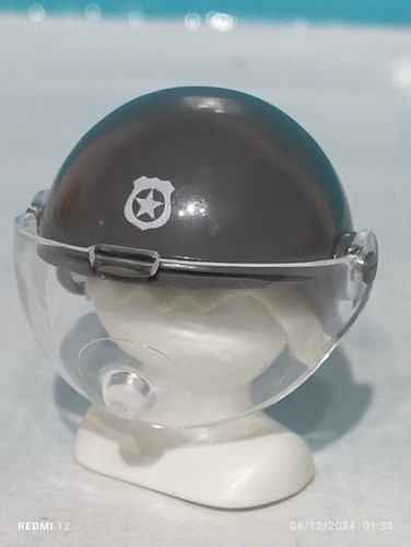 Playmobil casque gris - casque,