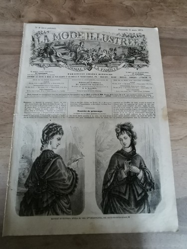 Ancienne revue mode - la,