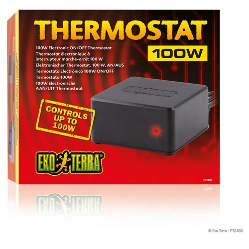 Exo terra thermostat 100w pour - terra,